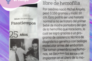 Publicación de hoy en el periódico El Tiempo